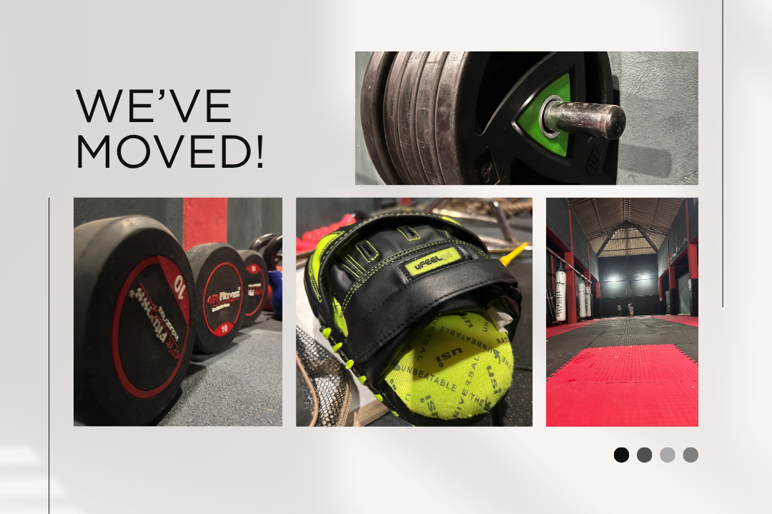 We've moved to our new TNT Combat Lab gym space to a new location.